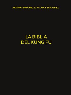 cover image of La Biblia del Kung Fu
